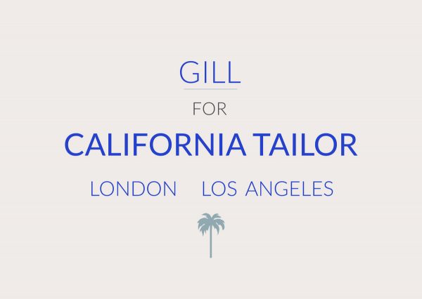 「GILL for California Tailor」ブランドの日本販売権取得についてサムネイル